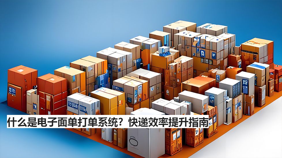 什么是電子面單打單系統(tǒng)？快遞效率提升指南