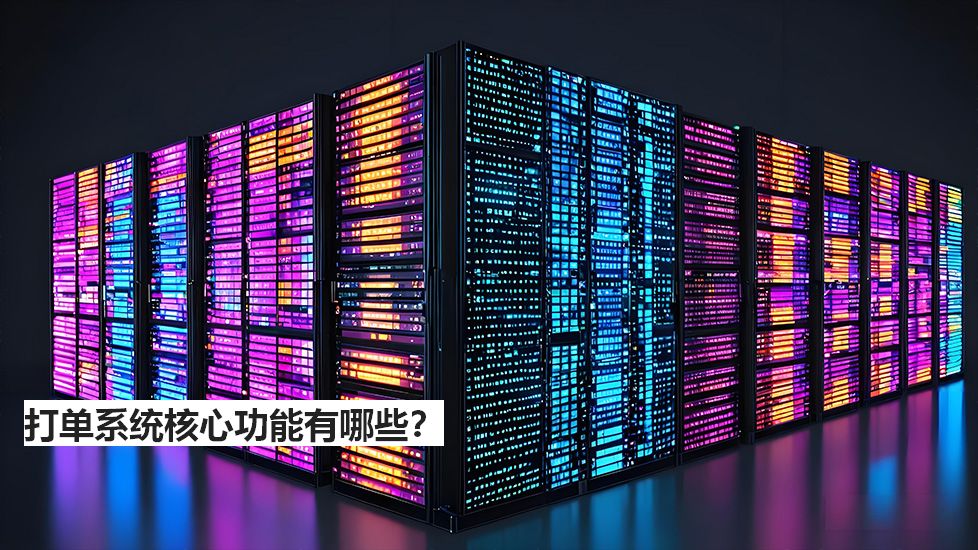 打單系統(tǒng)核心功能有哪些？