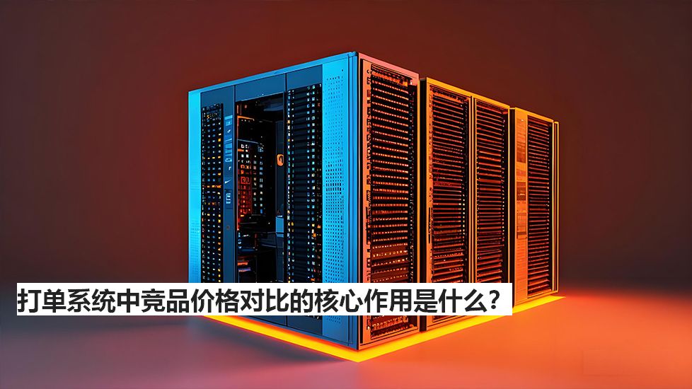 打單系統(tǒng)中競(jìng)品價(jià)格對(duì)比的核心作用是什么？