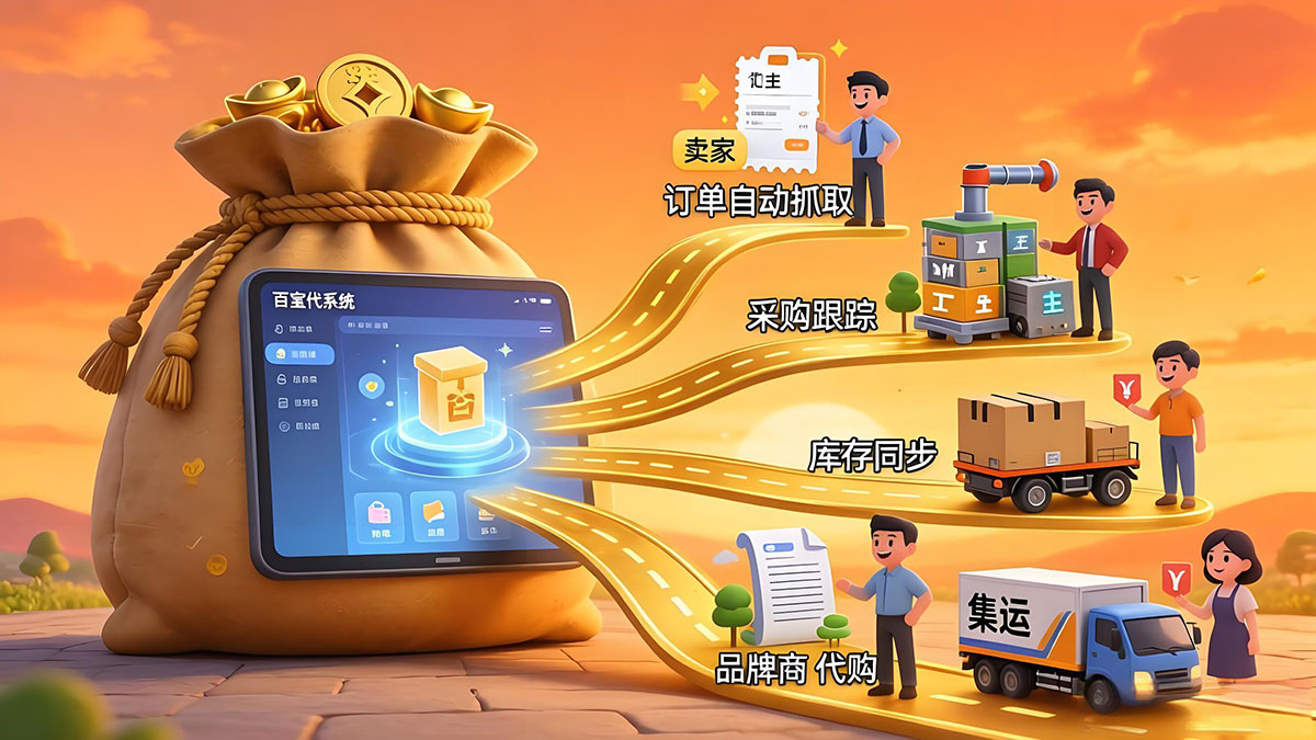 百寶代代購(gòu)代采代發(fā)系統(tǒng)